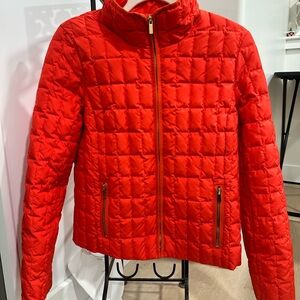 J. Crew Vibrant Red Puffer Jacket Women’s S